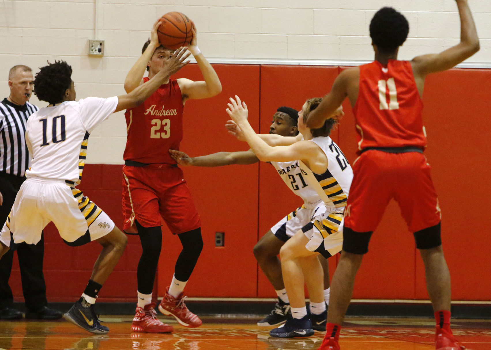 Gallery: Boys basketball 2A sectional - Andrean vs. Bishop Noll